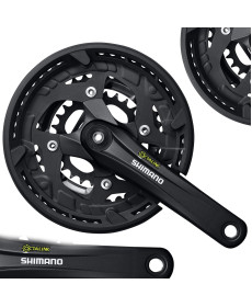 Шатун  p+l 48x36x26/175мм SHIMANO FC-T4010 Alivio - чорний