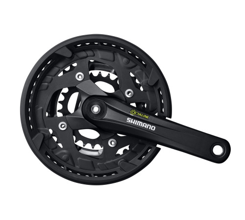 Шатун p+l 48x36x26/175мм SHIMANO FC-T4010 Alivio - чорний Шатун p+l 48x36x26/175мм SHIMANO FC-T4010 Alivio - чорний