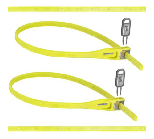Замок велосипедний HIPLOK z LOK TWIN PACK - жовтий Замок велосипедний HIPLOK z LOK TWIN PACK - жовтий