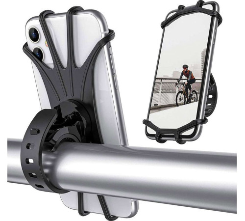 Велосипедний тримач Spider TPU Bike Phone Holder Silicone для велосипедного моторолера, квадроцикла Велосипедний тримач Spider TPU Bike Phone Holder Silicone для велосипедного моторолера, квадроцикла