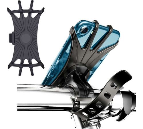 Велосипедний тримач Spider TPU Bike Phone Holder Silicone для велосипедного моторолера, квадроцикла Велосипедний тримач Spider TPU Bike Phone Holder Silicone для велосипедного моторолера, квадроцикла
