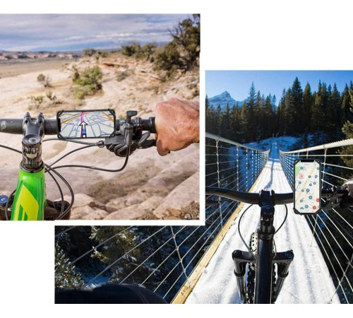 Велосипедний тримач Spider TPU Bike Phone Holder Silicone для велосипедного моторолера, квадроцикла Велосипедний тримач Spider TPU Bike Phone Holder Silicone для велосипедного моторолера, квадроцикла