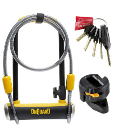 Велозамок ONGUARD PitBull Mini LS 8007DT U-LOCK - 14мм 90мм 240мм