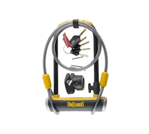 Велозамок ONGUARD PitBull Mini LS 8007DT U-LOCK - 14мм 90мм 240мм