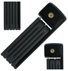 Замок сигментний ABUS BORDO LITE MINI 6055K/60 BK SH - чорний