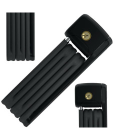 Замок сигментний ABUS BORDO LITE MINI 6055K/60 BK SH - чорний