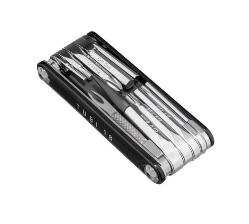 Гайковий ключ TOPEAK TUBI 18, 18 функцій, набір для ремонту безкамерних шин Гайковий ключ TOPEAK TUBI 18, 18 функцій, набір для ремонту безкамерних шин