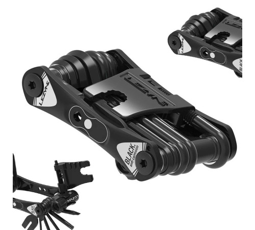 Багатофункціональний ключ LEZYNE MULTITOOL RAP II - 25 чорний 196г