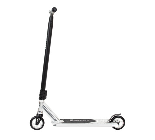 Дитячий самокат фрістайл inSPORTline Vulture чорно-білий