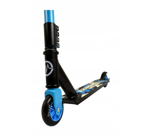 Дитячий самокат фрістайл MASTER Freestyle Stunt блакитний