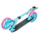 Самокат складний Nils ExtremeHM1302, блакитно-рожевий