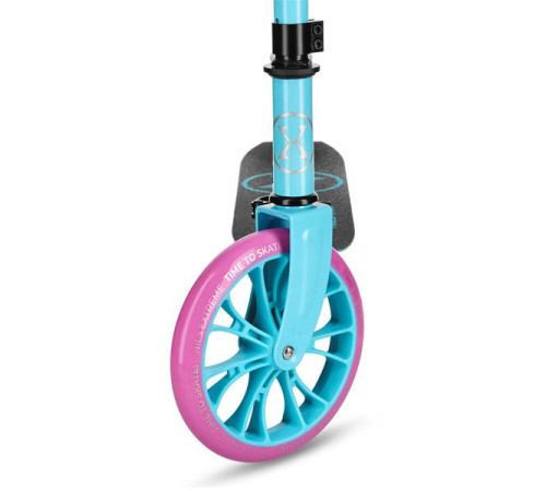 Самокат складний Nils ExtremeHM1302, блакитно-рожевий