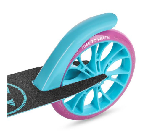 Самокат складний Nils ExtremeHM1302, блакитно-рожевий