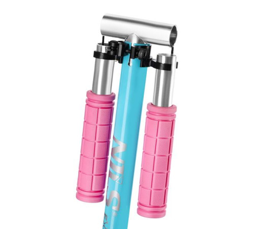 Самокат складний Nils ExtremeHM1302, блакитно-рожевий