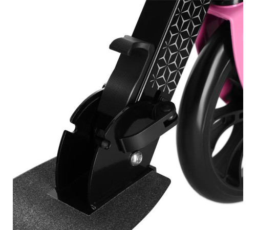 Самокат складний Nils Extreme HM1302, чорно-рожевий