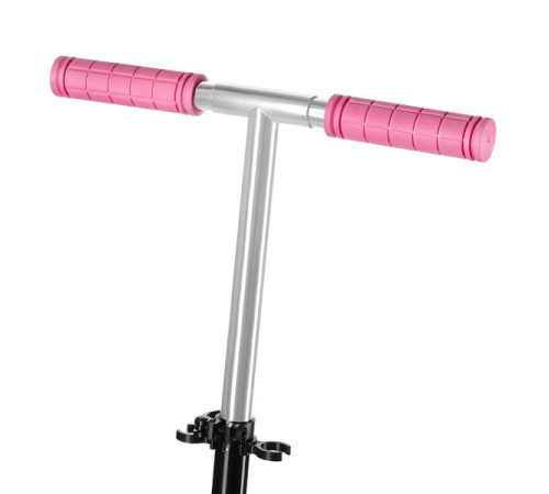 Самокат складний Nils Extreme HM1302, чорно-рожевий