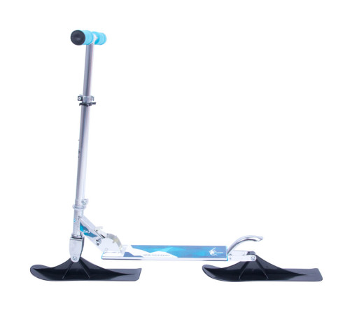 Дитячий самокат 2в1 WORKER Snow Spider PRO блакитний