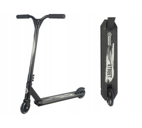 Самокат дитячий фрістайл MASTER Stunt Street сірий