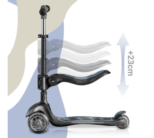 Самокат дитячий Nukido Filippo чорний