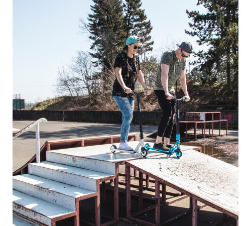 Дитячий самокат фрістайл inSPORTline Osprey синій