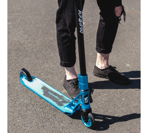 Дитячий самокат фрістайл inSPORTline Osprey синій