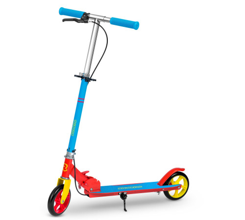 Дитячий самокат Ricokids Kodi блакитно-червоний