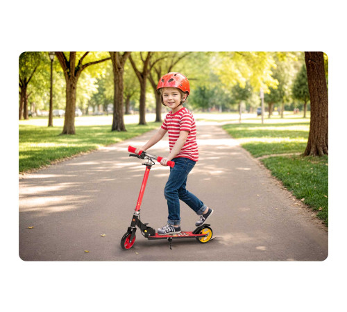 Дитячий самокат Ricokids Kodi червоний