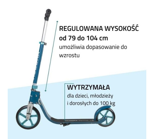 Самокат Hudora BigWheel® 215 (14126)