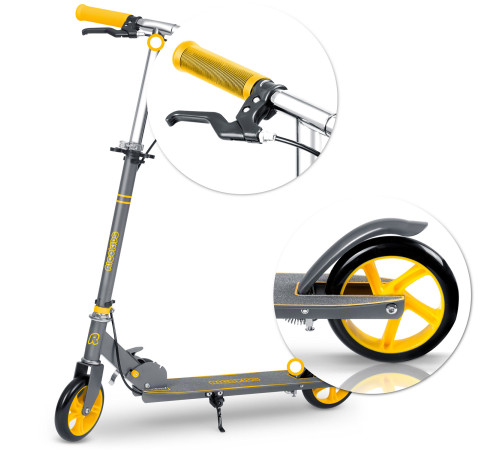 Дитячий самокат Ricokids Kodi сірий