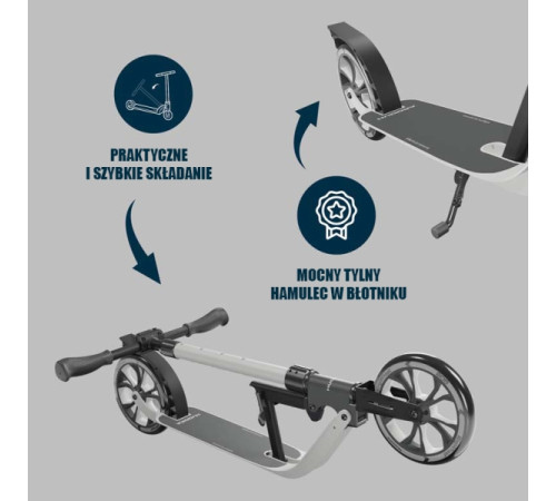 Самокат Hudora BigWheel® Advanced 205 (14153)