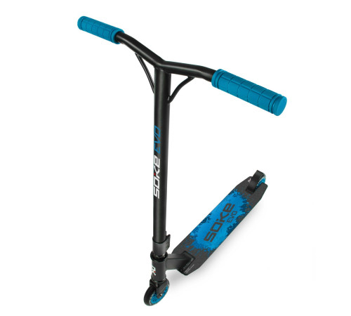Самокат трюковий SOKE EVO чорно-синій