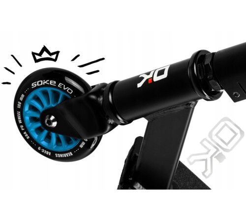 Самокат трюковий SOKE EVO чорно-синій