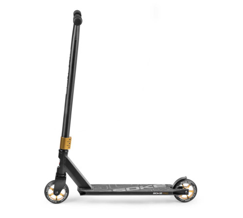 Самокат трюковий SOKE PRO золотисто-чорний