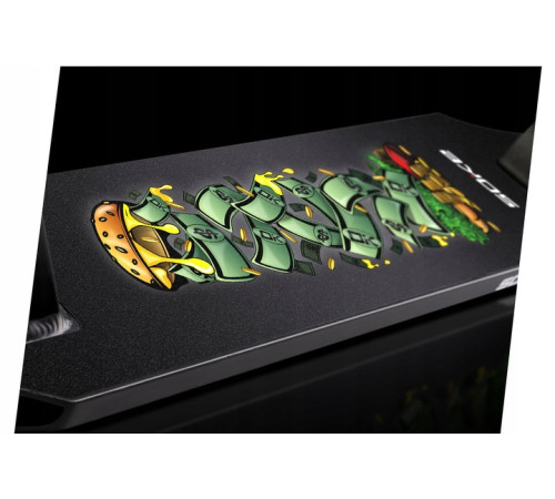 Самокат трюковий SOKE PRO золотисто-чорний