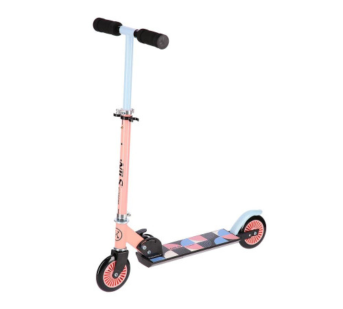Самокат дитячий NILS EXTREME HD026 блакитно-рожевий