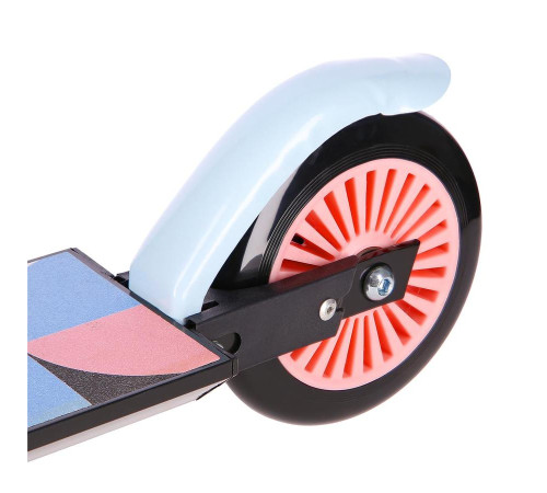 Самокат дитячий NILS EXTREME HD026 блакитно-рожевий