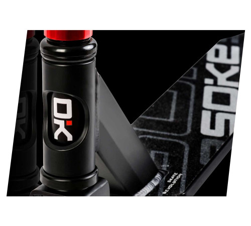 Самокат трюковий SOKE PRO червоний