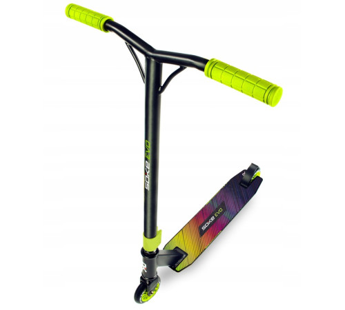 Самокат трюковий SOKE EVO чорно-зелений