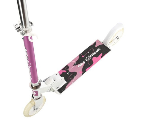 Самокат дитячий NILS EXTREME HD505 рожевий