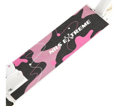 Самокат дитячий NILS EXTREME HD505 рожевий