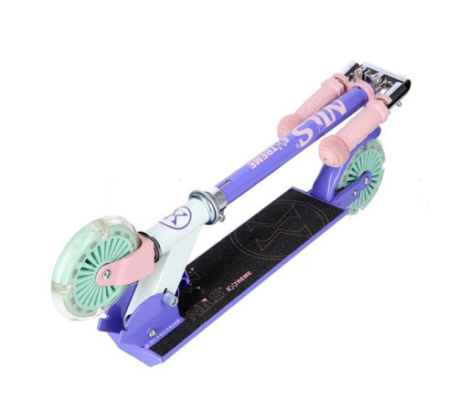 Самокат дитячий NILS EXTREME HD120L фіолетовий