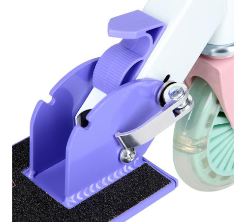 Самокат дитячий NILS EXTREME HD120L фіолетовий