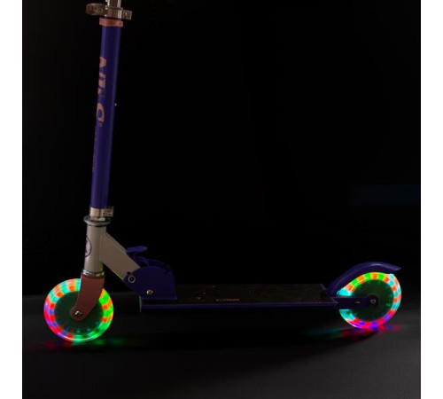 Самокат дитячий NILS EXTREME HD120L фіолетовий