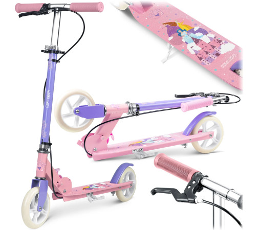 Дитячий самокат Ricokids Kodi Princess рожевий