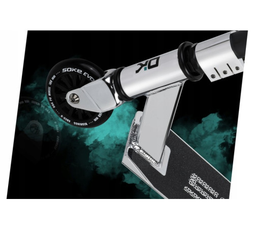 Самокат трюковий SOKE EVO Street сріблястий