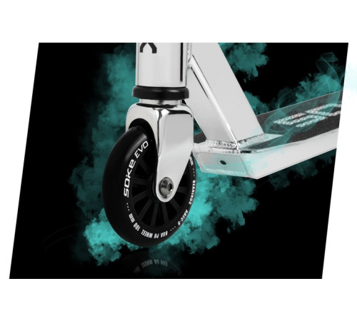 Самокат трюковий SOKE EVO Street сріблястий