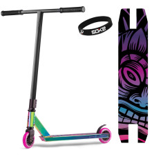 Hulajnoga wyczynowa SOKE EVO street black neochrome