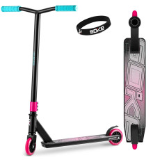 Hulajnoga wyczynowa SOKE Go! różowo niebieska