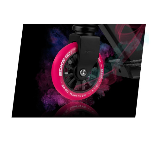 Hulajnoga wyczynowa SOKE Go! różowo niebieska