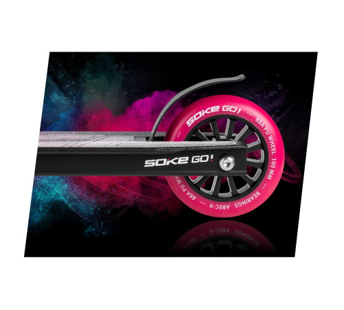 Hulajnoga wyczynowa SOKE Go! różowo niebieska